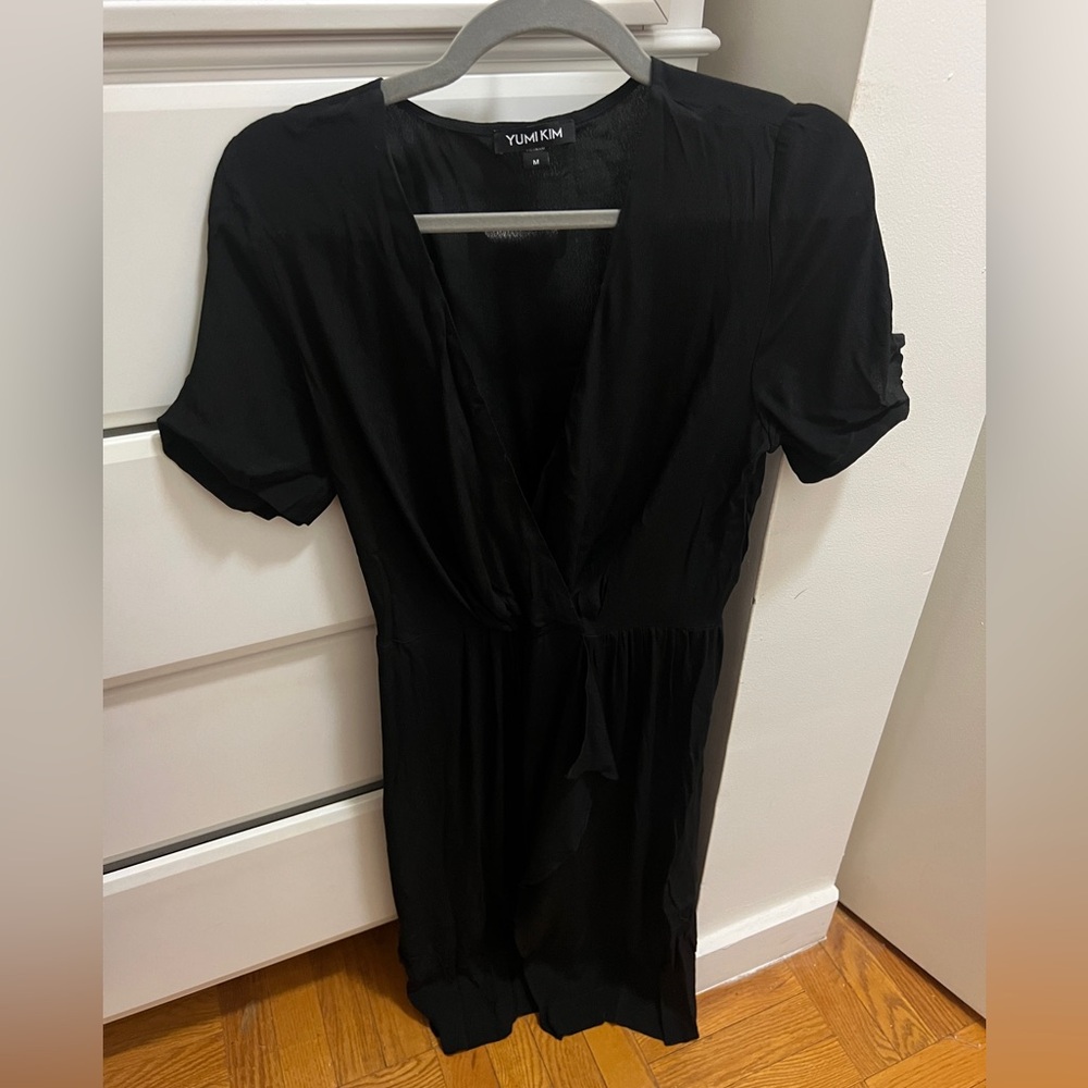 Yumi Kim black size M mimosa dress. work once. great condition